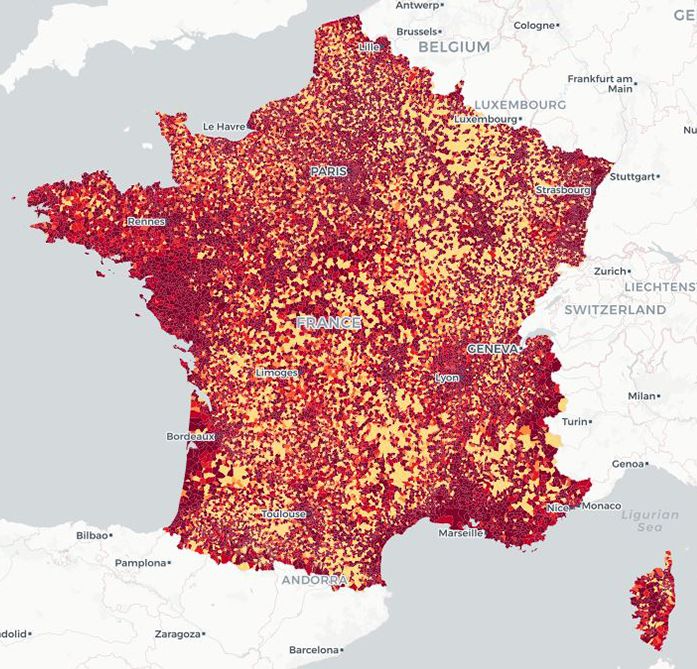 Éligibilité toutes technologies internet 3 Mega et +