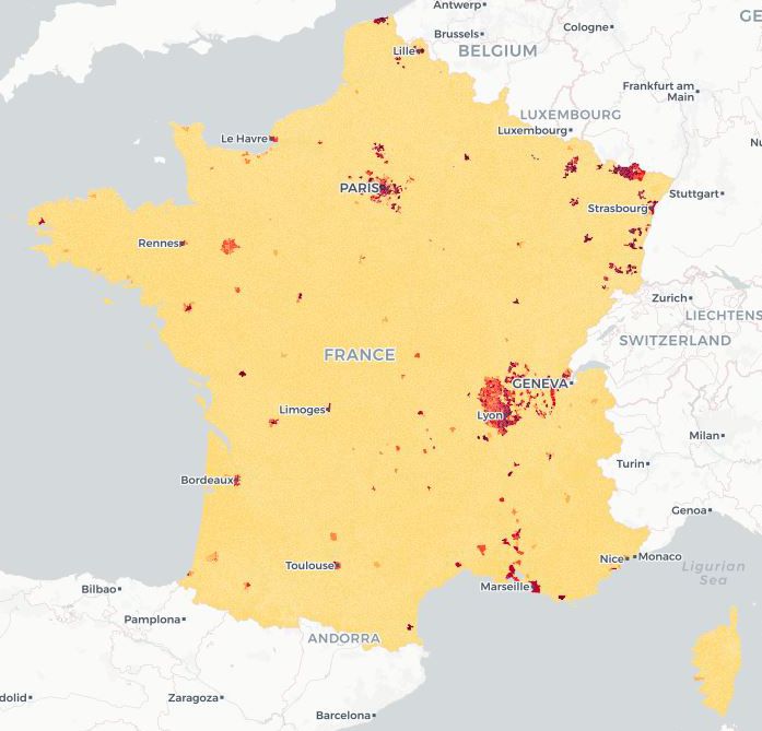 Éligibilité toutes technologies internet 100 Mega et +