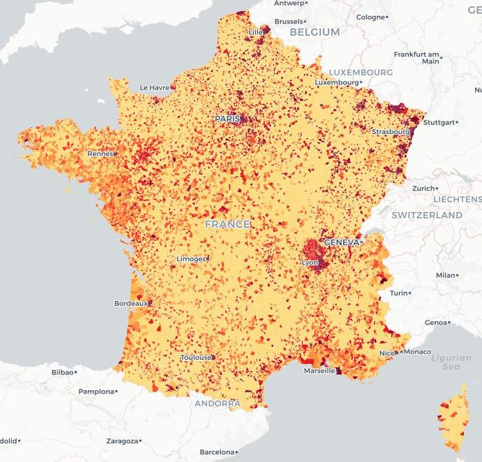 Éligibilité toutes technologies internet 30 Mega et +