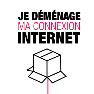 Je déménage ma connexion internet