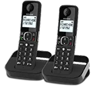 Pack 2 téléphones fixes sans fil DECT