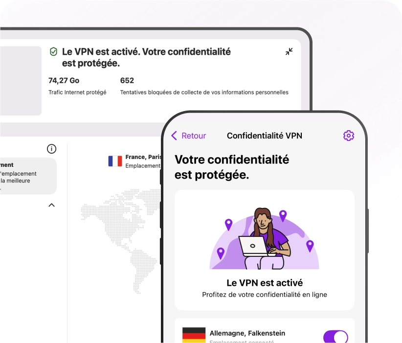 Visualisation de l'application
