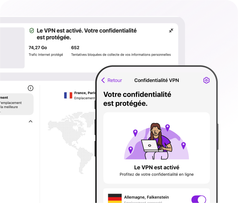 Visualisation de l'application