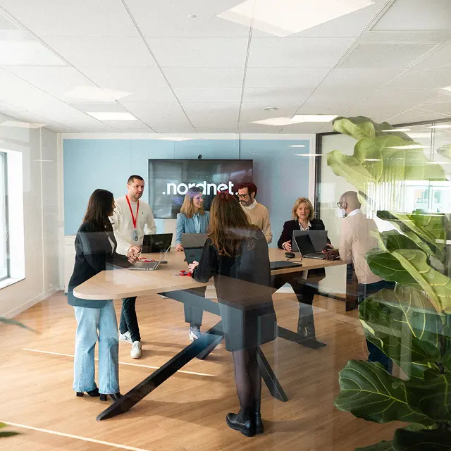 Prise de vue du Quatrième étage : salle de réunion