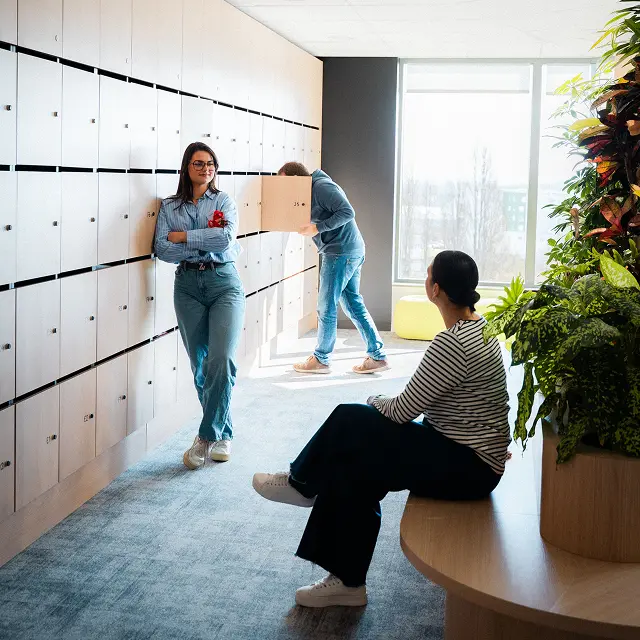 Prise de vue du Cinquième étage : espace grand place