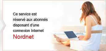 Ce service est réservé aux abonnés disposant d'une connexion internet Nordnet